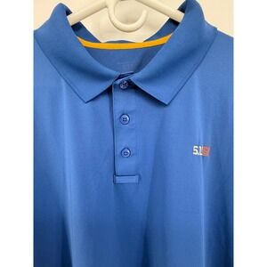 5.11 Tactical Polo‎ Shirt Men's Blue Short Sleeve Collared Casual Medium